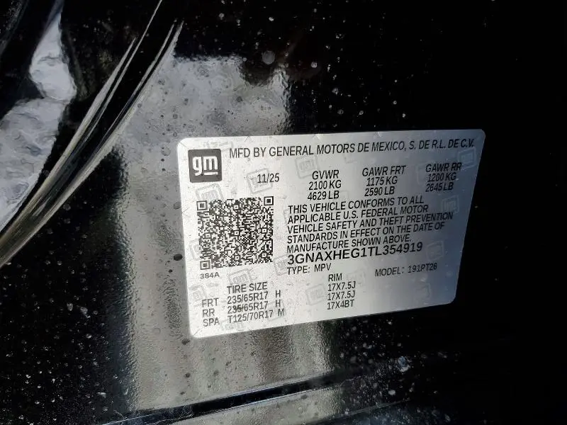 2026 CHEVROLET EQUINOX LT  
