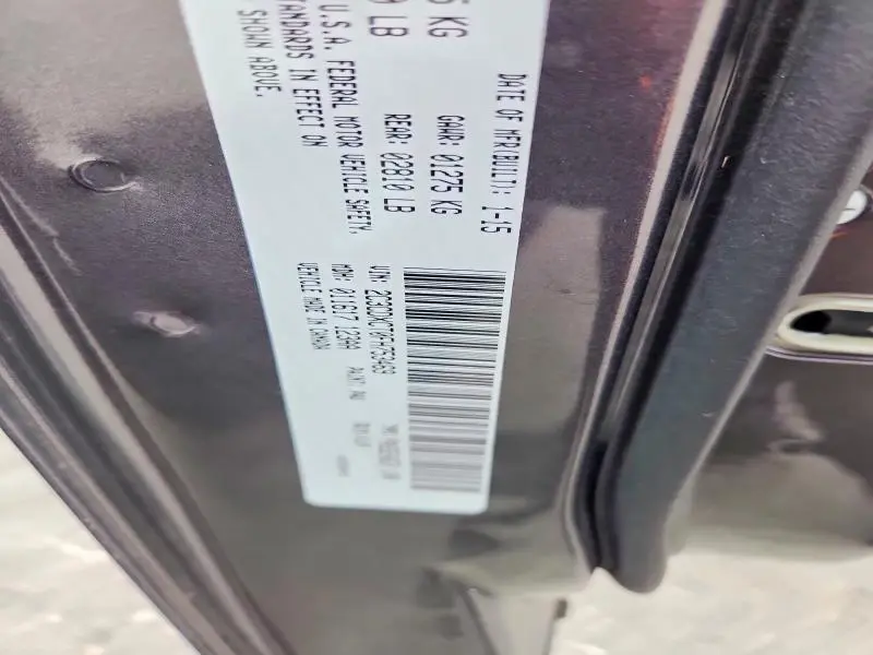 2015 DODGE CHARGER R/T  