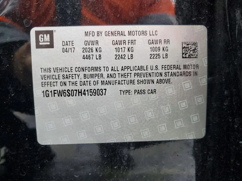 2017 CHEVROLET BOLT EV LT  