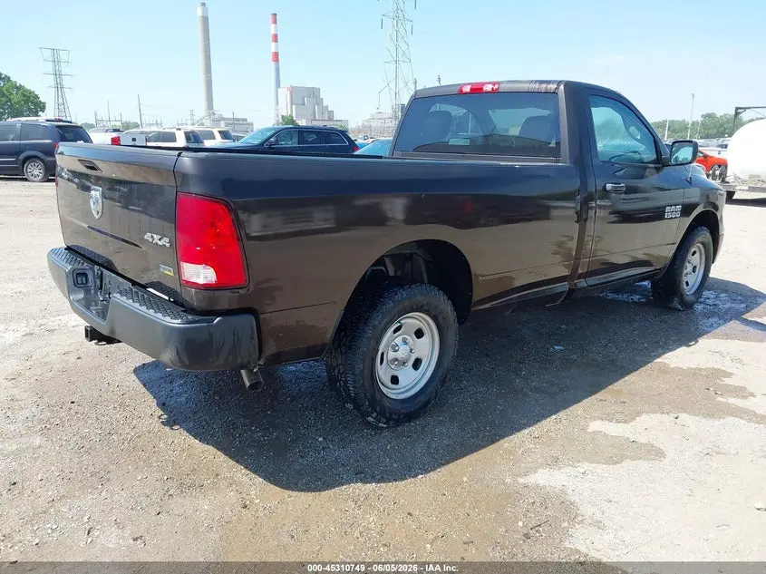 2017 RAM 1500 TRADESMAN  4X4 8' BOX