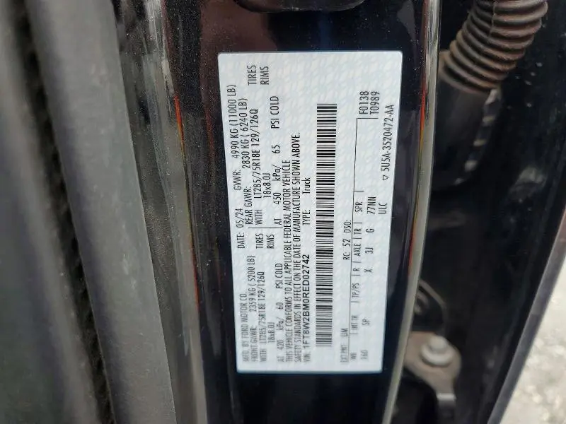 2024 FORD F250 SUPER DUTY  