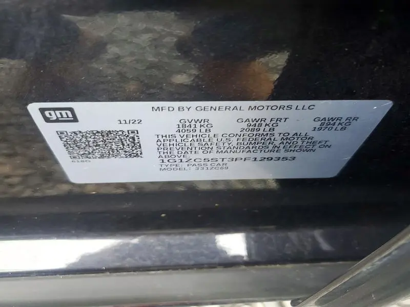 2023 CHEVROLET MALIBU LS  