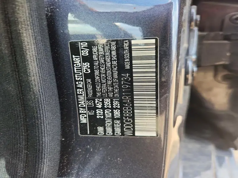 2010 MERCEDES-BENZ C 300 4MATIC  