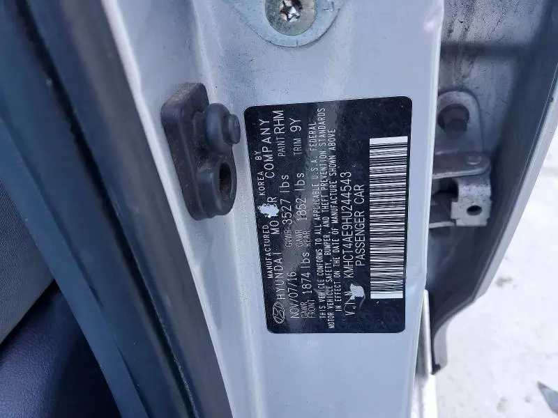 2017 HYUNDAI ACCENT SE  