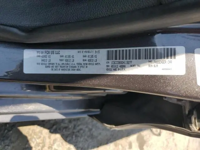 2016 CHRYSLER 200 S  