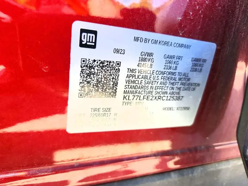 2024 CHEVROLET TRAX LS  