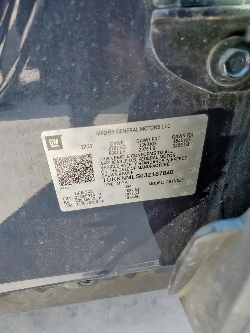 2018 GMC ACADIA SLT-1  