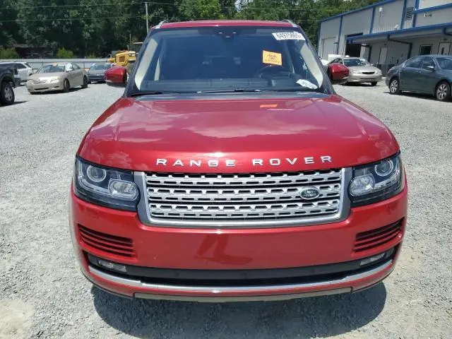 2017 LAND ROVER RANGE ROVER SUPERCHARGED  