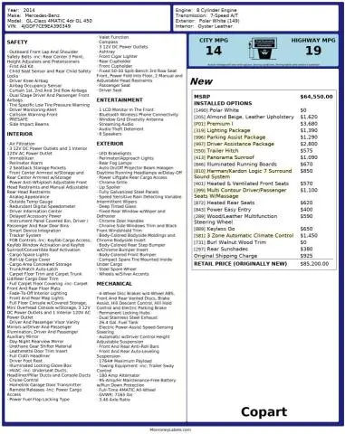 2014 MERCEDES-BENZ GL 450 4MATIC  