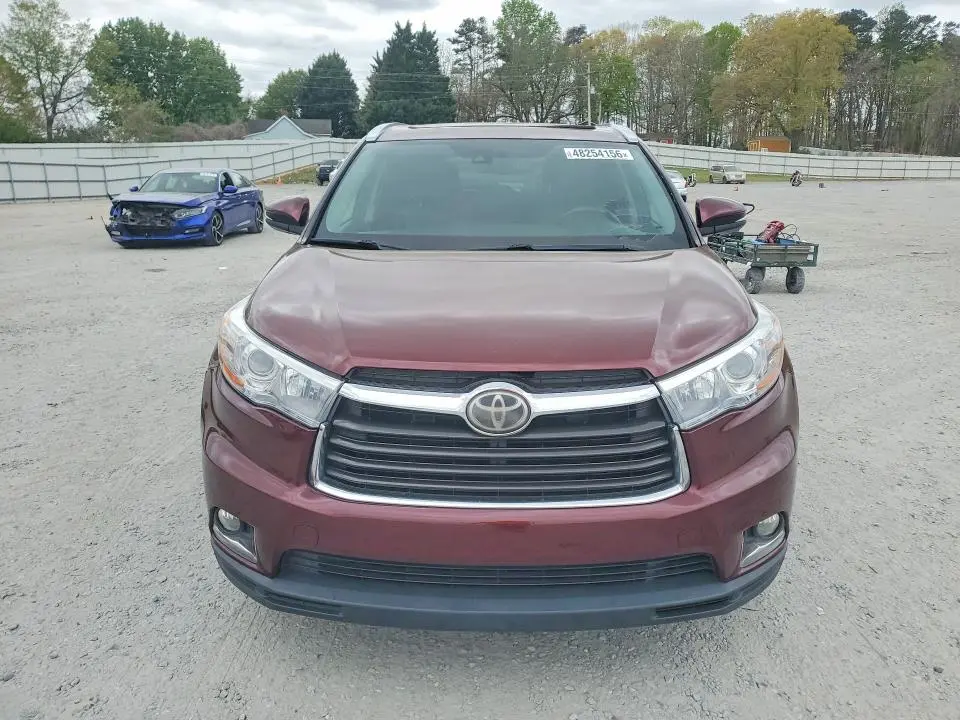 2014 TOYOTA HIGHLANDER LIMITED PLATINUM  