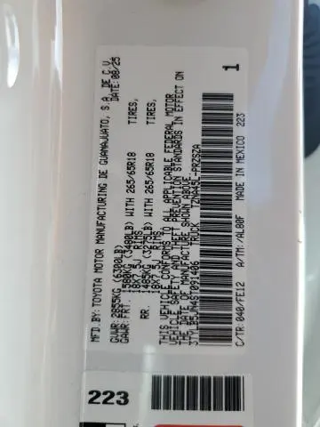 2025 TOYOTA TACOMA DOUBLE CAB  