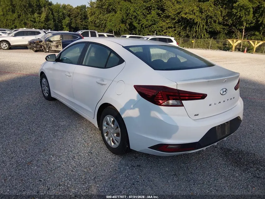 2020 HYUNDAI ELANTRA SE