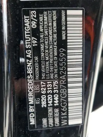 2024 MERCEDES-BENZ S 580 4MATIC  