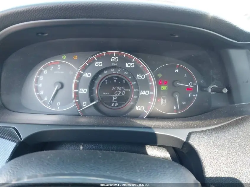 2013 HONDA ACCORD EX-L V-6