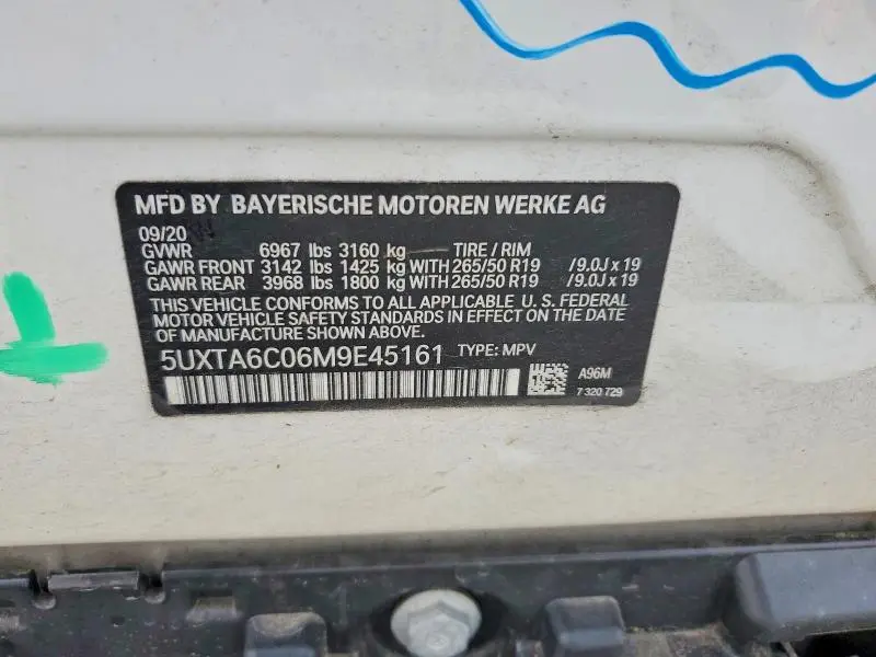 2021 BMW X5 XDRIVE45E  