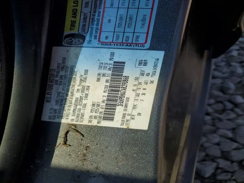 2010 FORD FUSION SE  