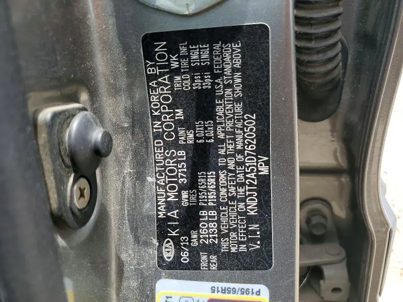 2013 KIA SOUL BASE  