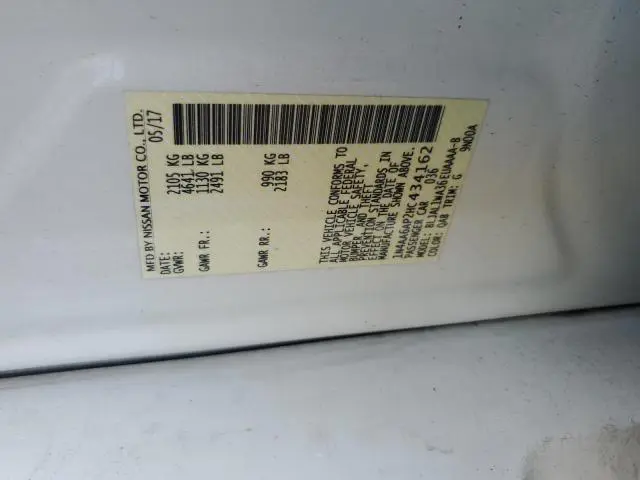 2017 NISSAN MAXIMA 3.5S  