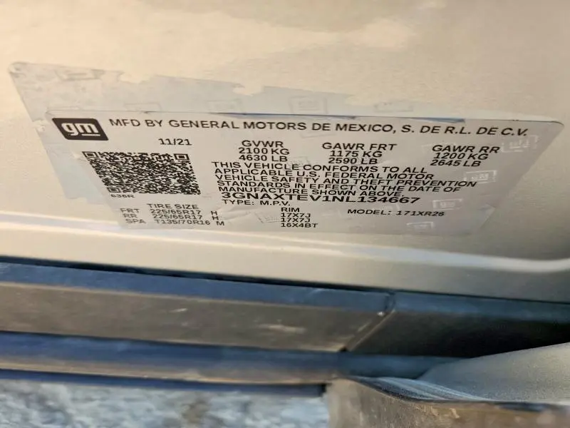 2022 CHEVROLET EQUINOX LT  