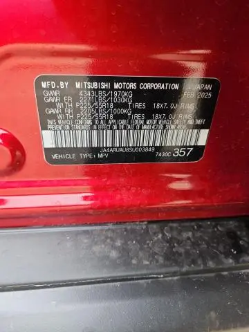 2025 MITSUBISHI OUTLANDER SPORT S  