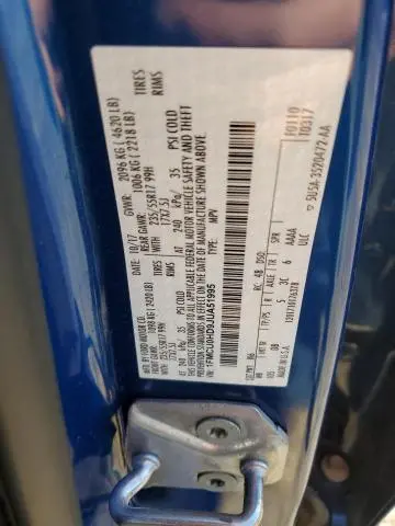 2018 FORD ESCAPE SEL  