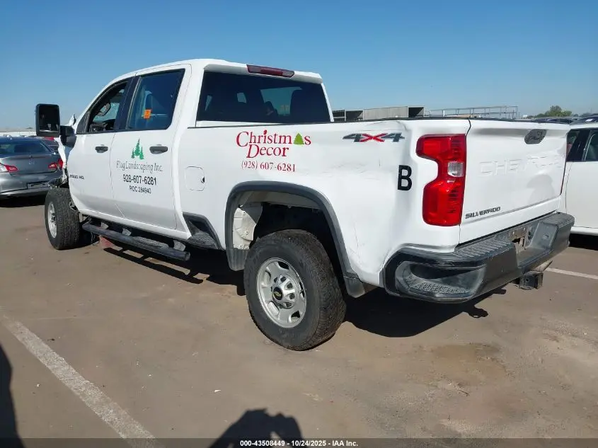 2020 CHEVROLET SILVERADO 2500HD 4WD  STANDARD BED WT