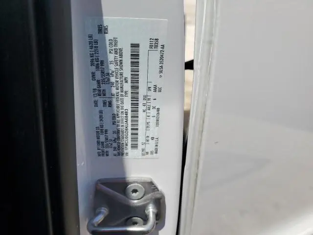 2019 FORD ESCAPE SE