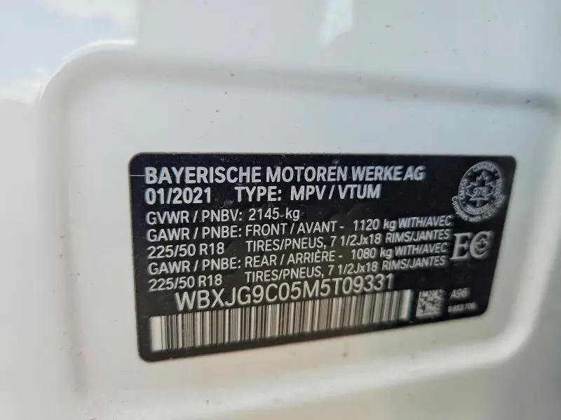 2021 BMW X1 XDRIVE28I  
