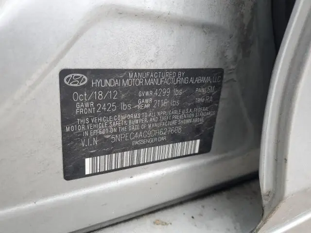 2013 HYUNDAI SONATA SE  