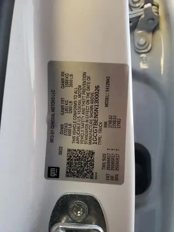 2022 CHEVROLET COLORADO   