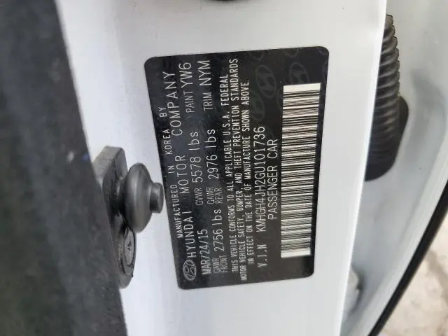 2016 HYUNDAI EQUUS SIGNATURE  