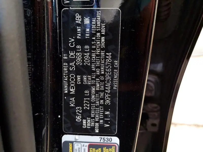 2023 KIA FORTE GT  