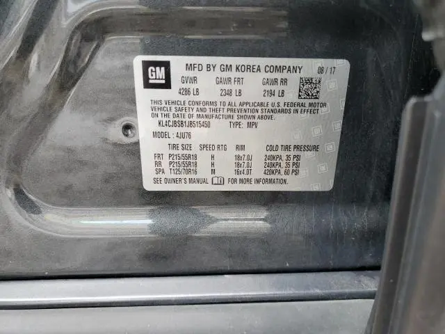 2018 BUICK ENCORE PREFERRED II  