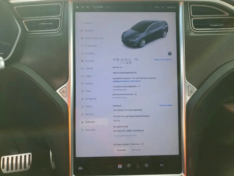 2017 TESLA MODEL X 100D