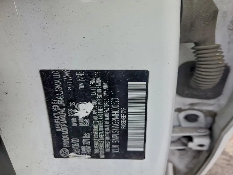 2021 HYUNDAI ELANTRA SEL  