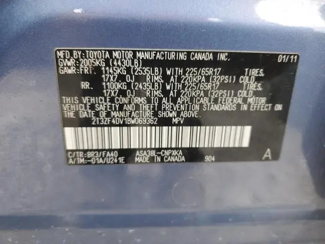 2011 TOYOTA RAV4   