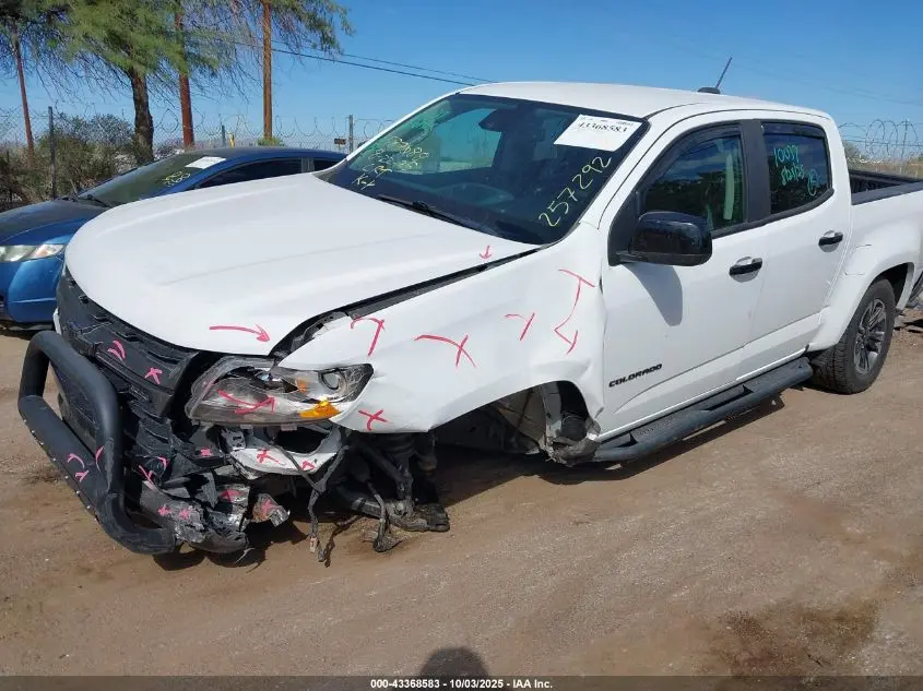2021 CHEVROLET COLORADO 4WD  SHORT BOX Z71