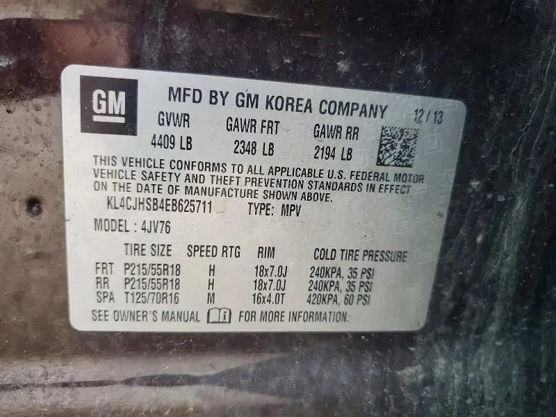 2014 BUICK ENCORE PREMIUM  