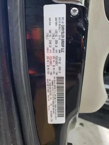 2015 CHRYSLER TOWN & COUNTRY TOURING  