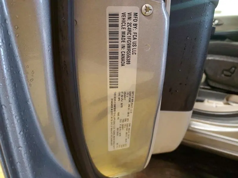 2021 CHRYSLER PACIFICA TOURING  