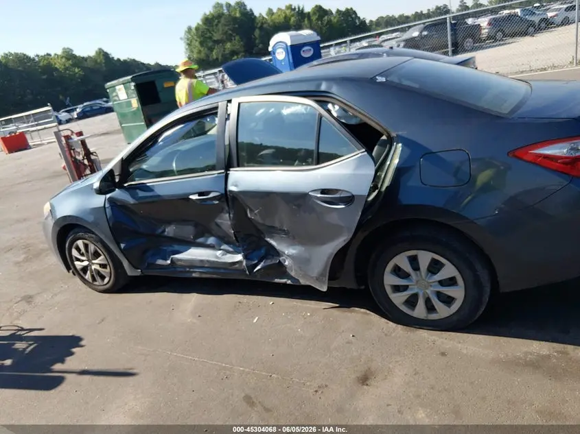 2016 TOYOTA COROLLA L