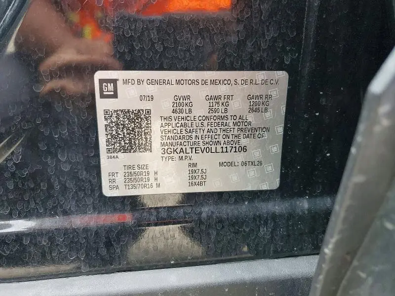 2020 GMC TERRAIN SLE  