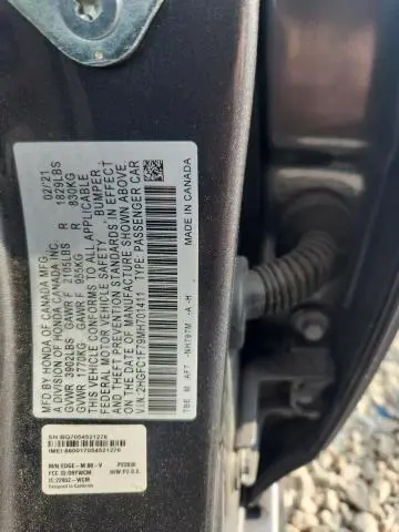 2021 HONDA CIVIC EXL  