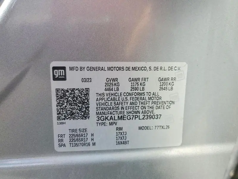2023 GMC TERRAIN SLE  