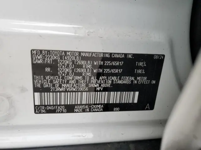 2024 TOYOTA RAV4 XLE  