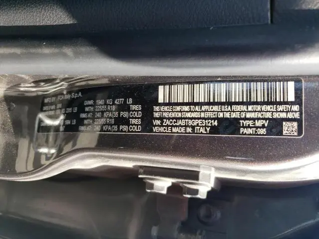 2016 JEEP RENEGADE LATITUDE  