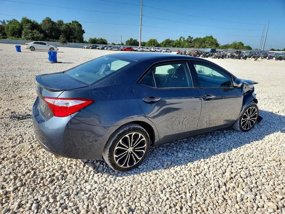 2015 TOYOTA COROLLA S PLUS  