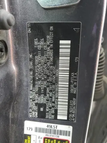 2011 TOYOTA TUNDRA CREWMAX LIMITED  
