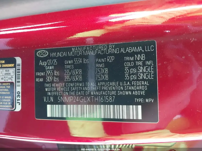 2026 HYUNDAI SANTA FE SEL
