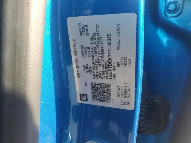 2023 CHEVROLET COLORADO Z71  